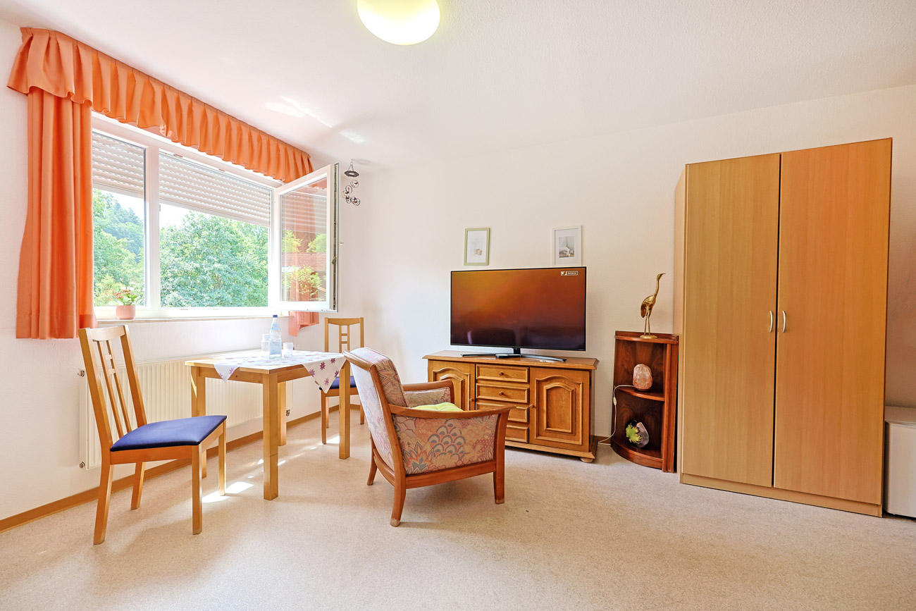 Seniorenresidenz Landhaus am Weinberg Ansicht Einzelzimmer im Landhaus am Weinberg